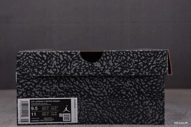 Reps TBkick HM6993-100 3 Retro Jordan Wings 0702